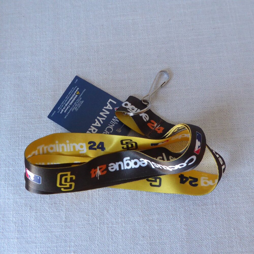MLB San Diego Padres Cactus League Spring Training 2024 Lanyard NEW NWT